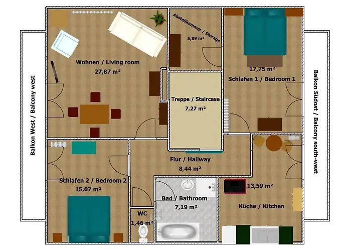 Apartment Am Kirchberg Brombachtal